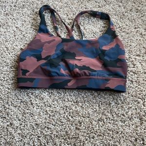 lululemon camo bra